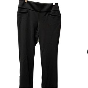 NWT NY&CO 7th AVE Black Straight Leg Pants - SP